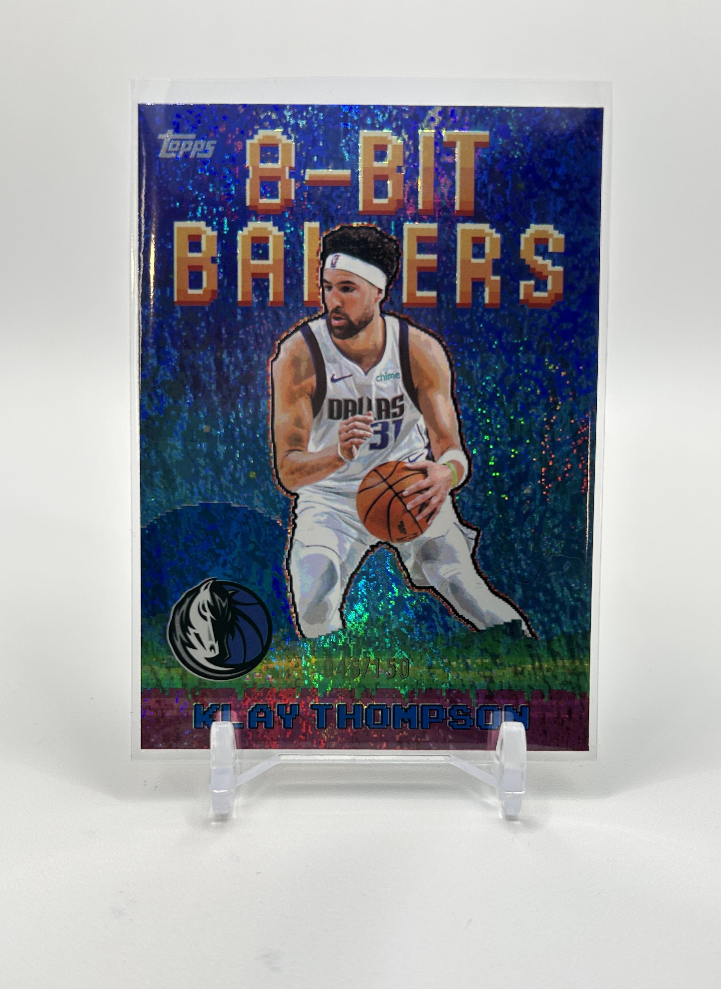 2025-26 Topps Klay Thompson 8-Bit Ballers Holo Foil /150