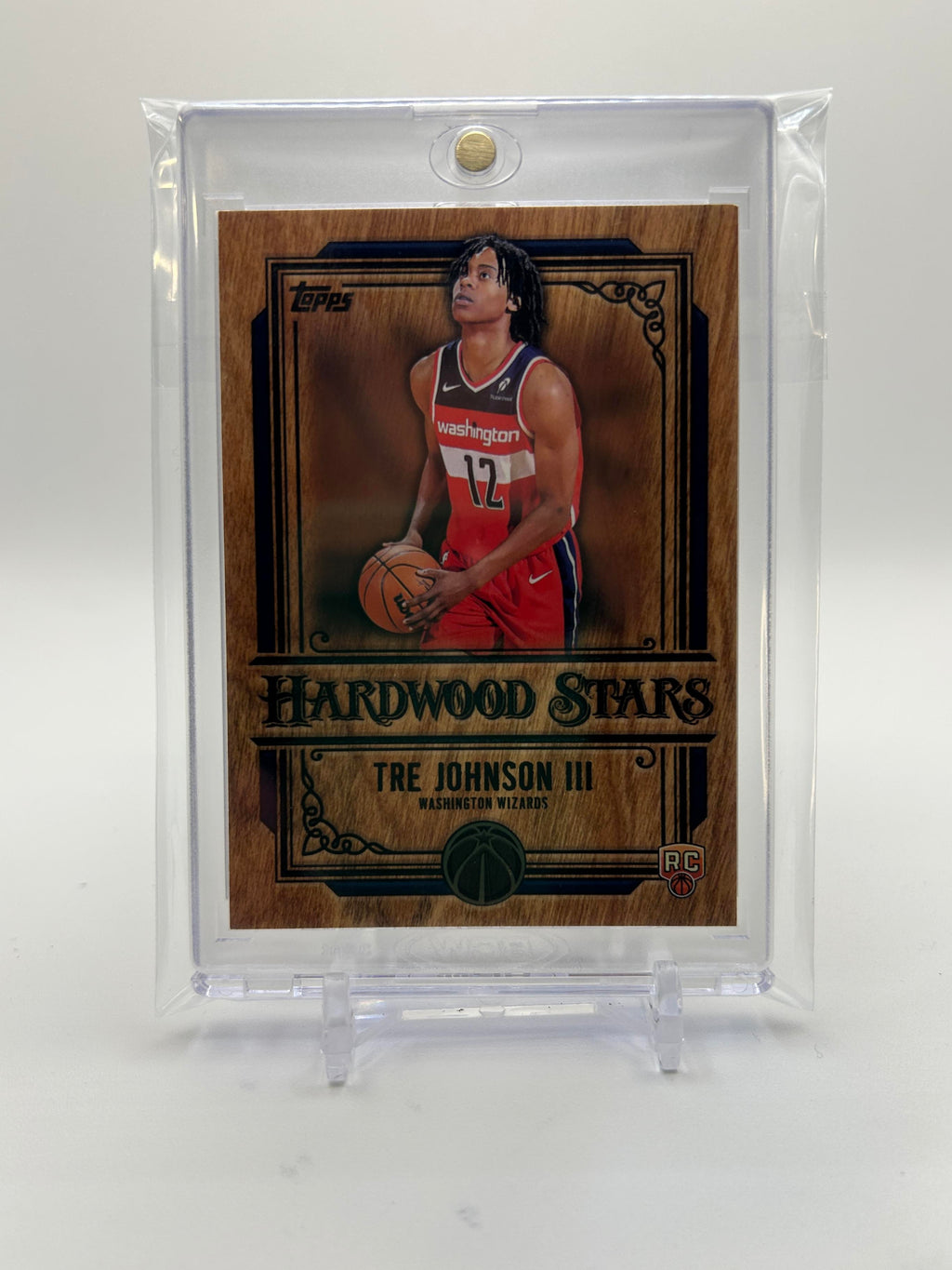 2025-26 Topps Tre Johnson III Hardwood Stars Rookie SSP