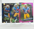 2025 Panini Prizm Omarion Hampton  Pink + Select Black & Green Shock Prizm RC