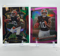 2025 Panini Prizm Quinshon Judkins Pink + Select Black & Green Shock Prizm RC