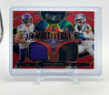 2025 Panini Select Adam Thielen Multiverse Red Prizm Dual Patch