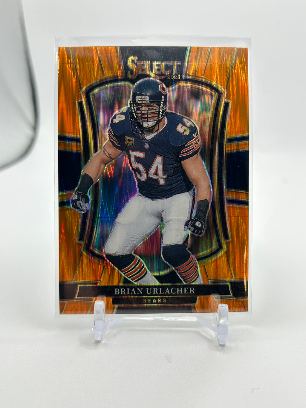 2025 Panini Select Brian Urlacher Premier Level Orange Prizm /399