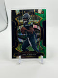 2025 Panini Select Jalen Milroe Concourse Black & Green Shock Prizm Rookie