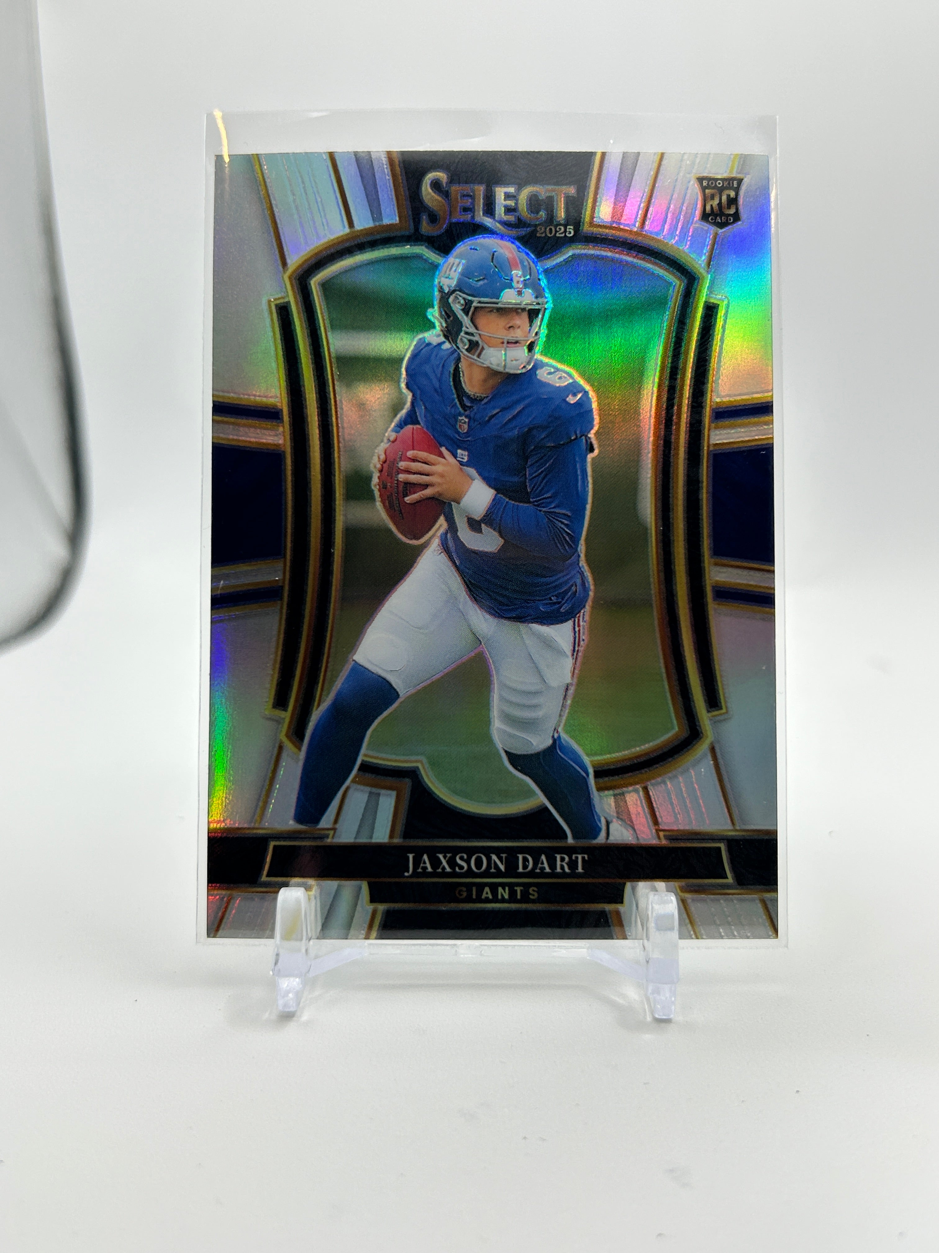 2025 Panini Select Jaxson Dart Premier Level Silver Prizm Rookie