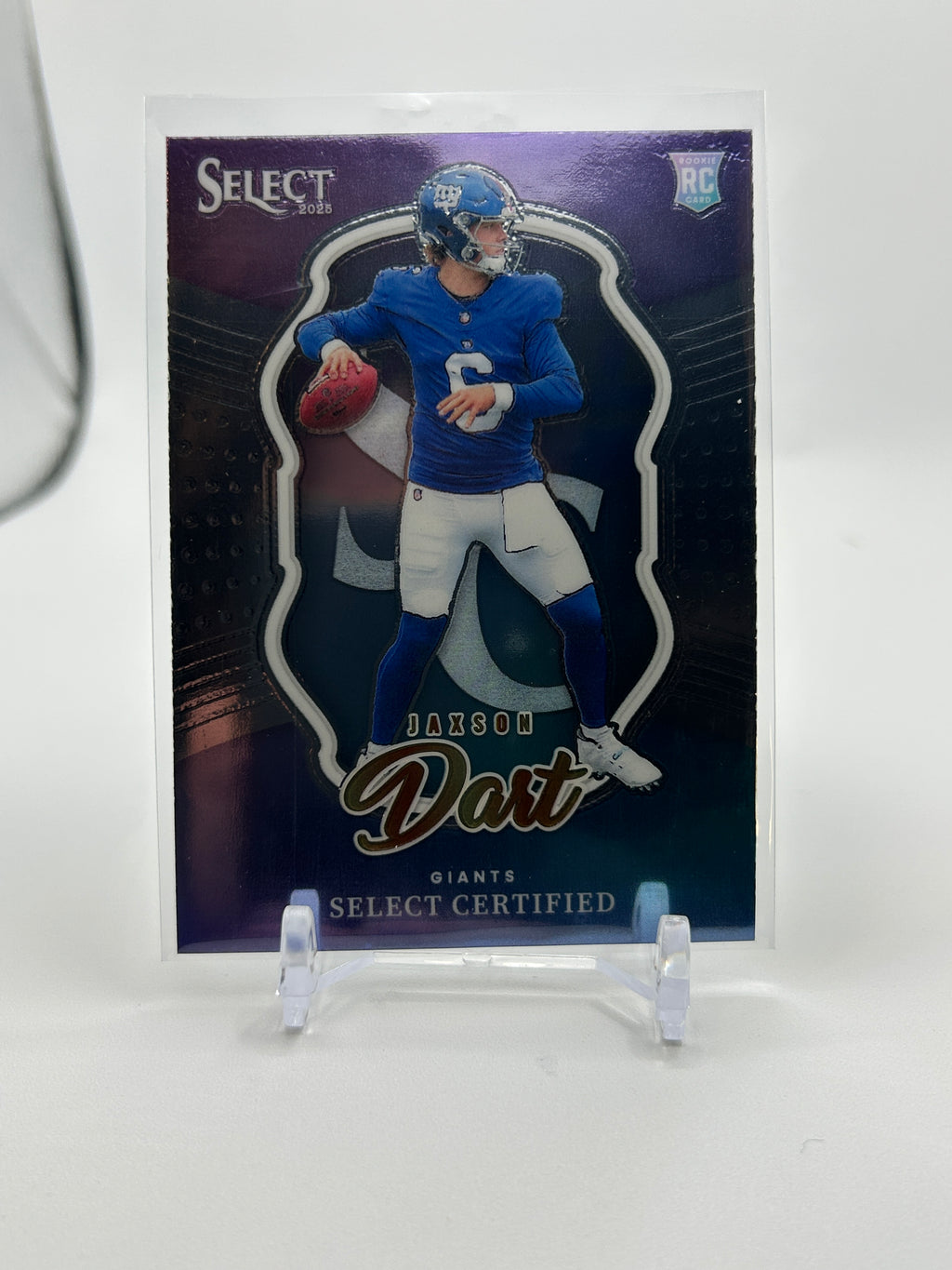 2025 Panini Select Jaxson Dart Select Certified Rookie