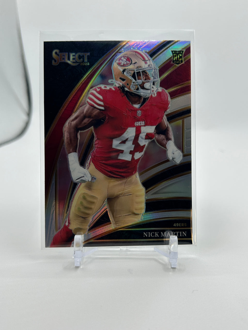 2025 Panini Select Nick Martin Club Level Silver Prizm Rookie