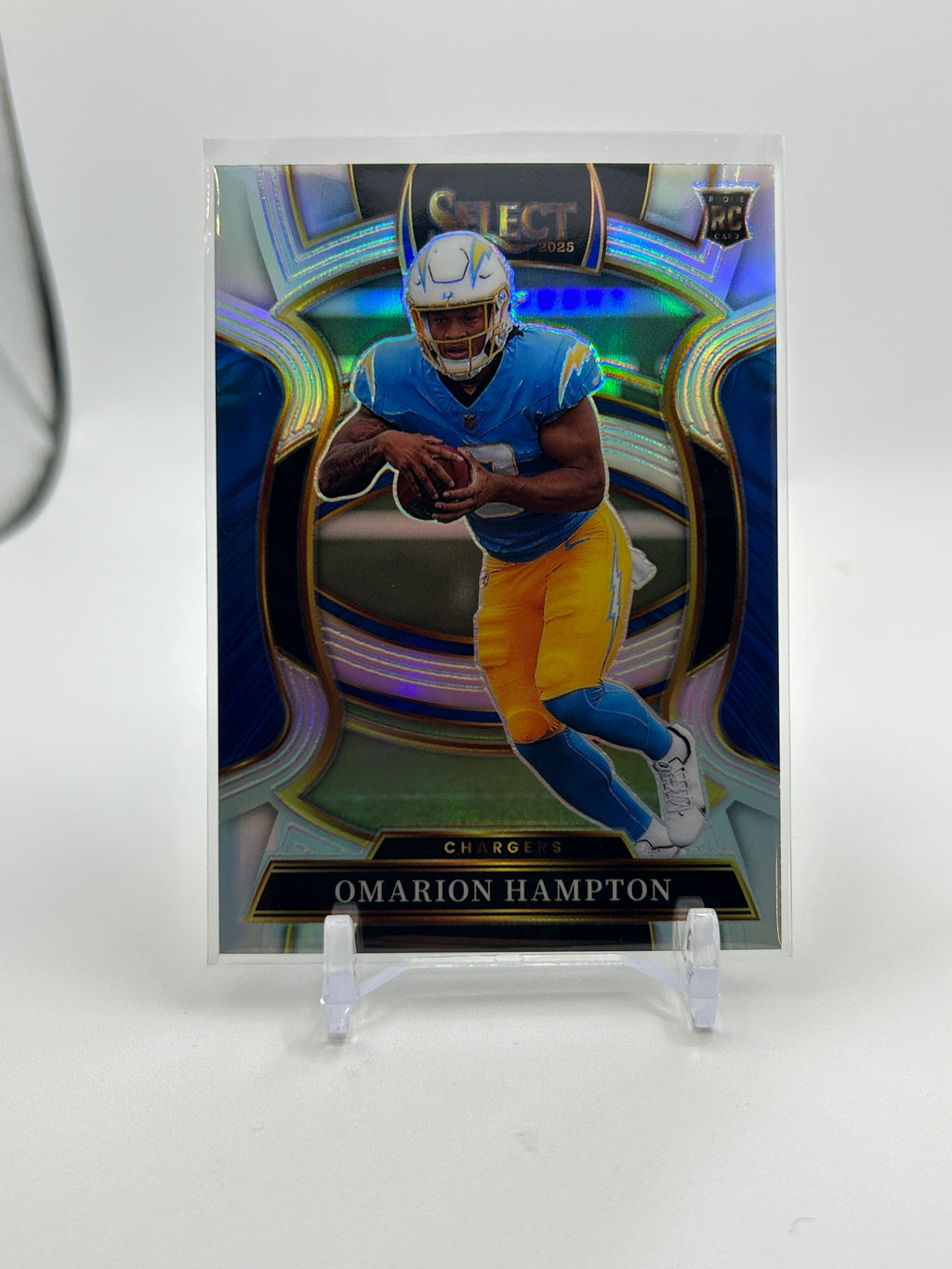 2025 Panini Select Omarion Hampton Concourse Silver Prizm Rookie #2