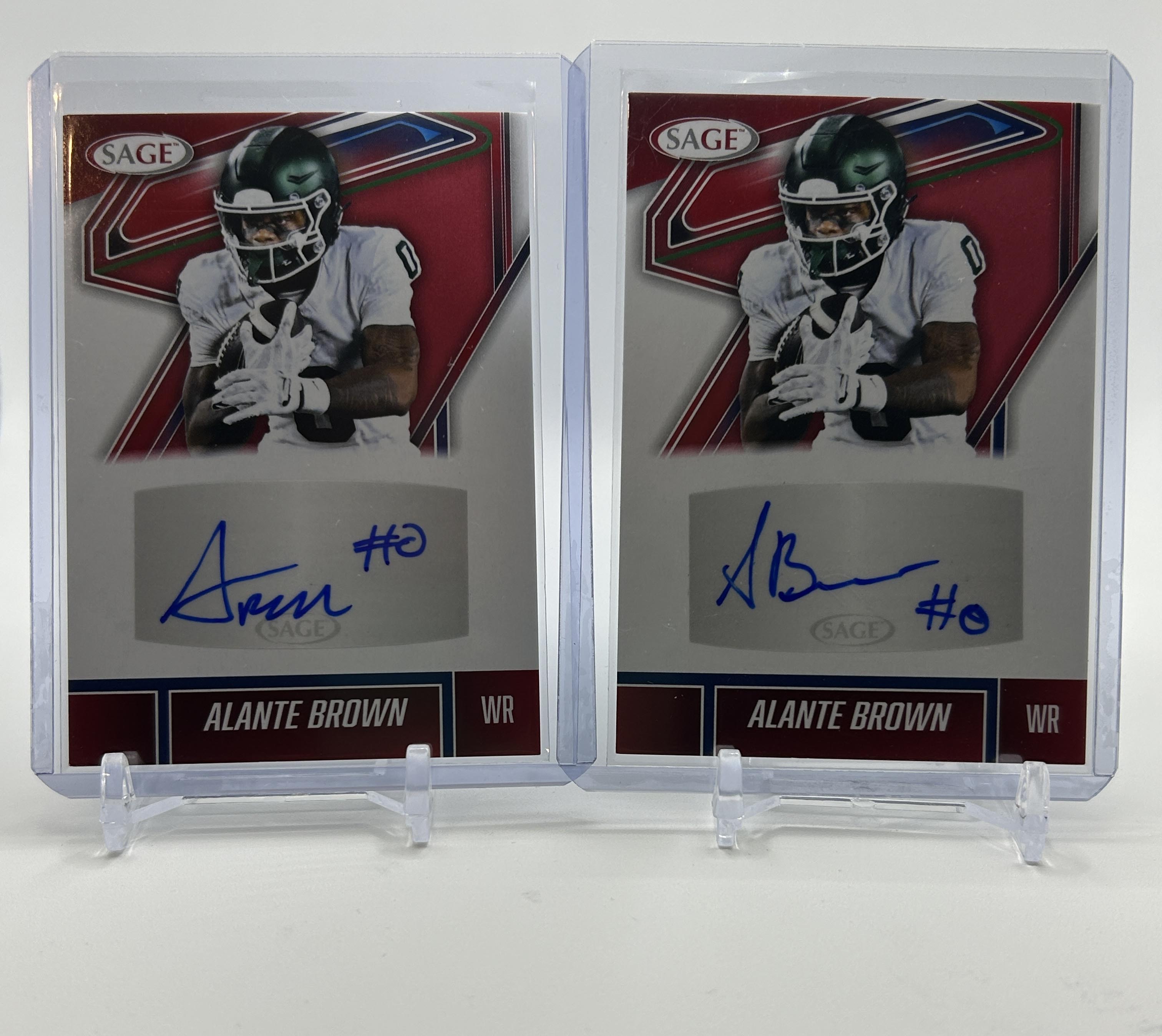 2025 Sage Alante Brown Red Rookie Auto Set (x2)