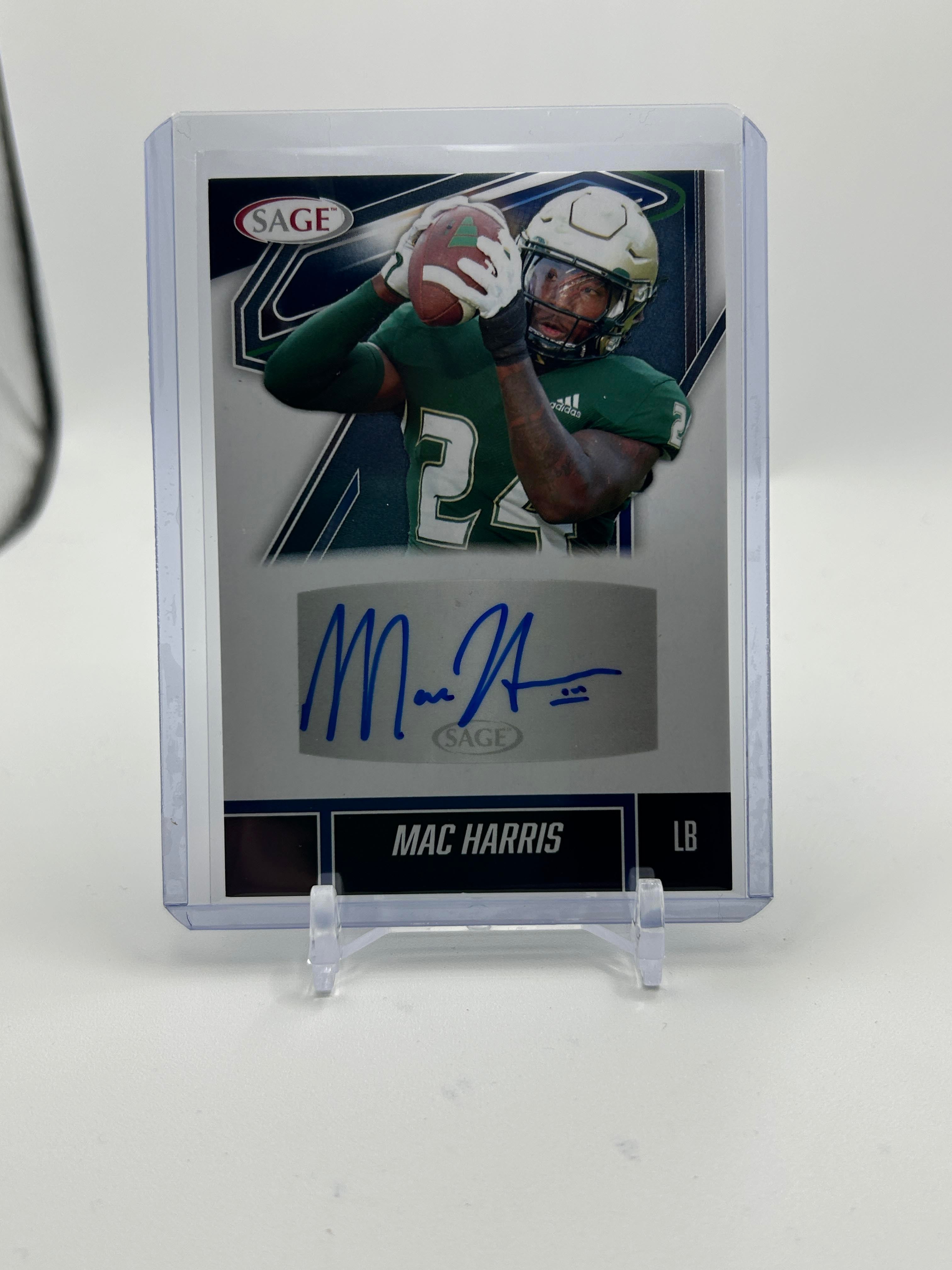 2025 Sage Mac Harris Black Rookie