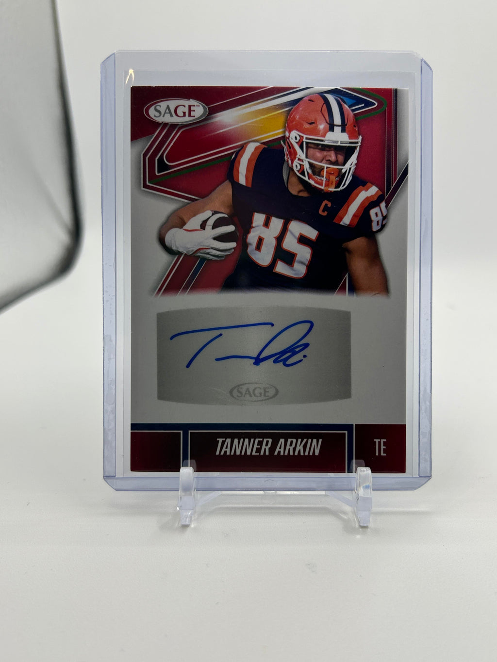 2025 Sage Tanner Arkin Red Rookie Auto