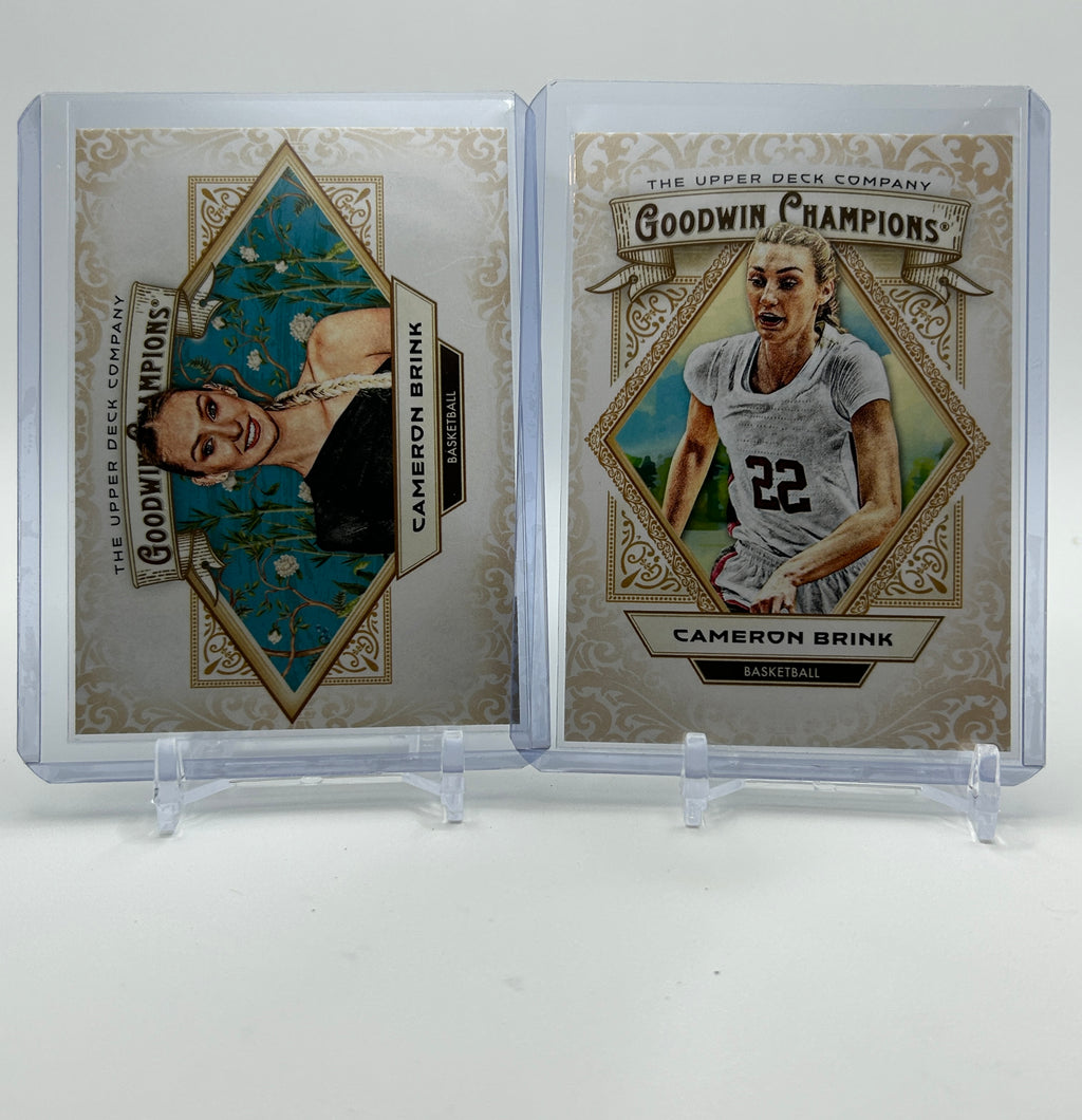 2025 Upper Deck Goodwin Champions Cameron Brink Set (x2)