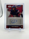 2026 Sage Caleb Douglas Red Rookie Auto