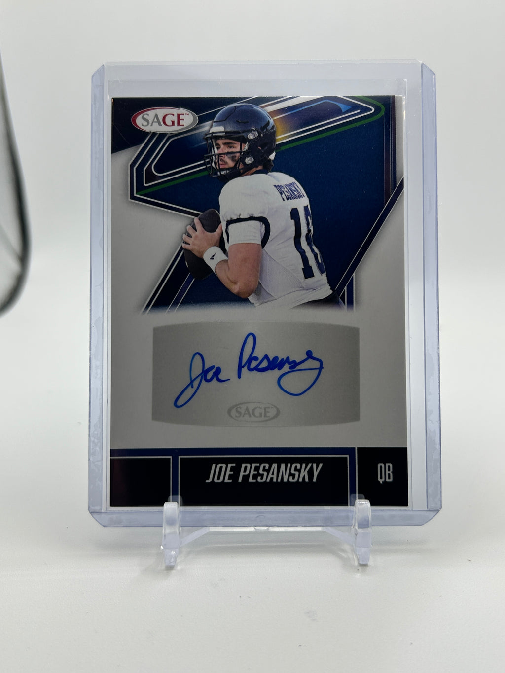 2026 Sage Joe Pesansky Blue Rookie Auto