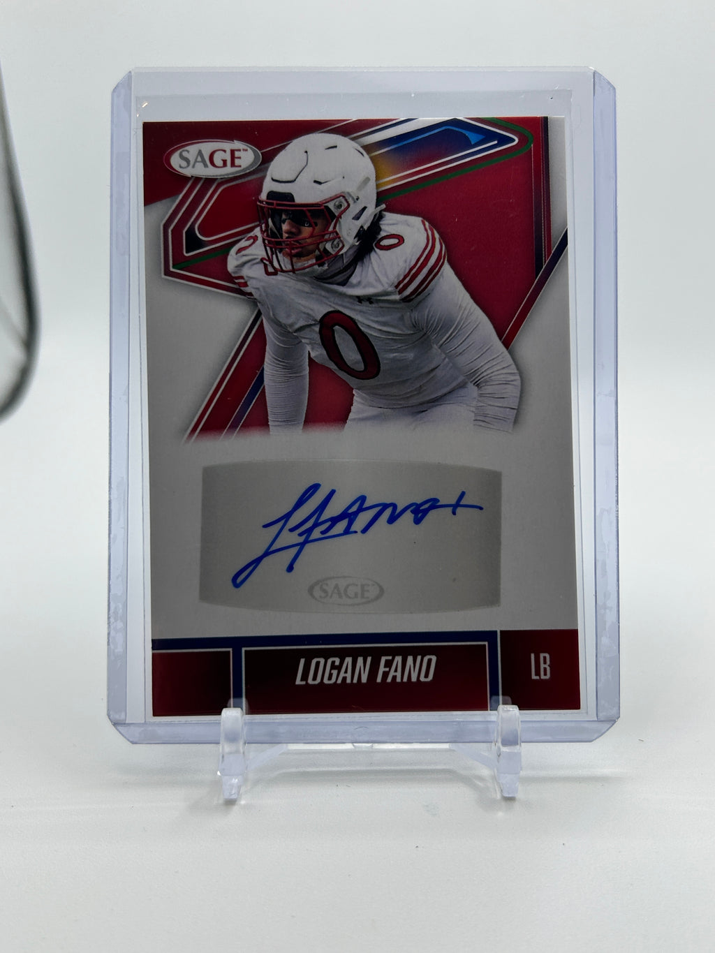 2026 Sage Logan Fano Red Rookie Auto