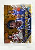 2023-24 Bowman U Best DJ Wagner Greatness Awaits Gold Refractor /50