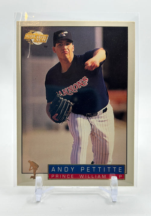 1993 Fleer Excel Andy Pettitte Rookie Propect #111