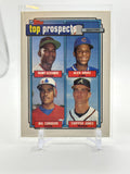 1992 Topps Top Prospects Chipper Jones Rookie #551