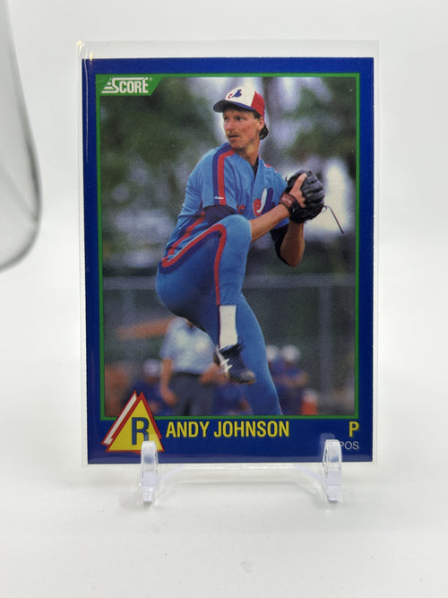 1989 Score Rising Star Randy Johnson Rookie #63