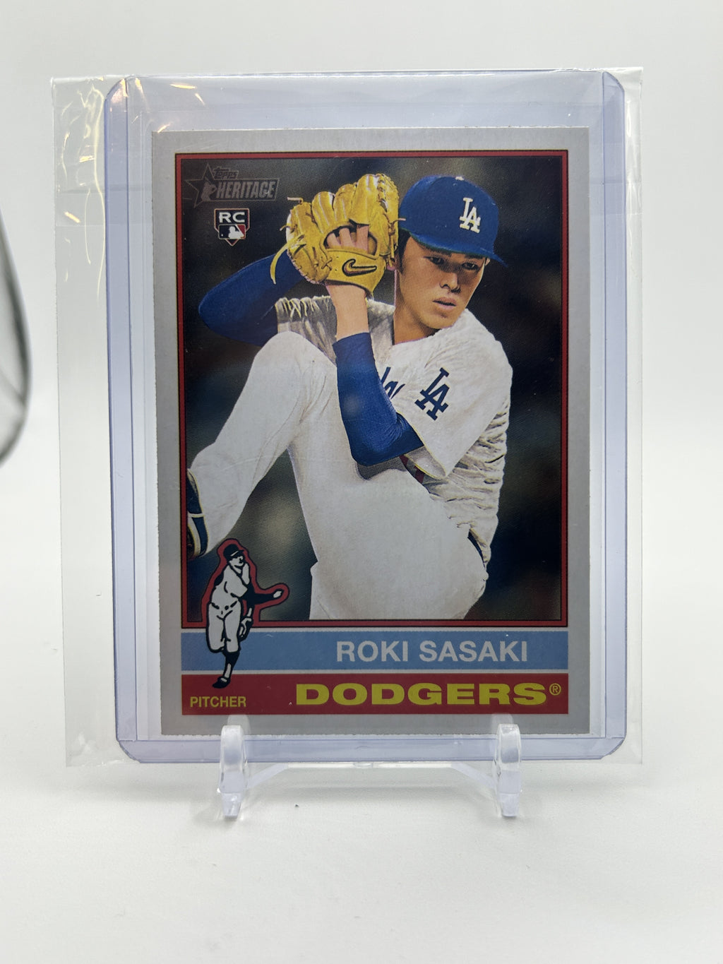 2025 Topps Heritage Roki Sasaki Rookie #224
