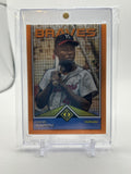 2024 Topps Transcendent Icons Hank Aaron Orange Refractor /25 #86