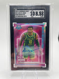 2022-23 Bowman University Best Kel'El Ware Neon Neophytes Auto /99 SGC 8.5 Auto 10