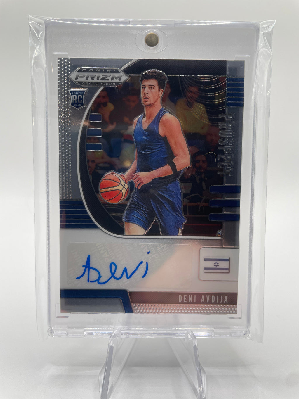 2020-21 Panini Prizm Draft Picks Deni Avdija Prospect Rookie Auto #PA-DA