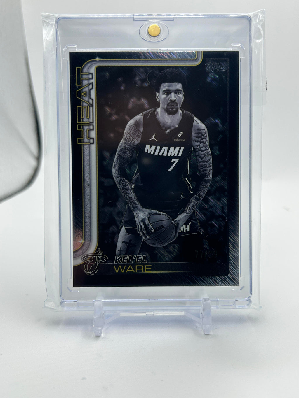 2025-26 Topps Kel'El Ware Blackout SP /99 #74