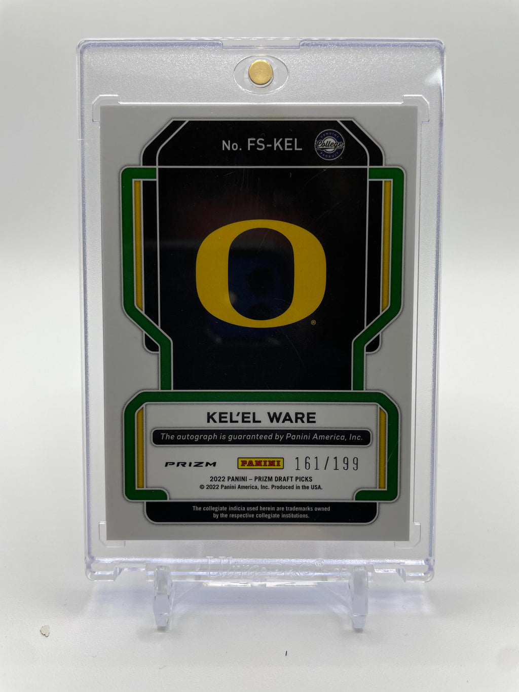 2022-23 Panini Prizm Draft Picks Kel'El Ware Red Prizm Rookie Auto /199