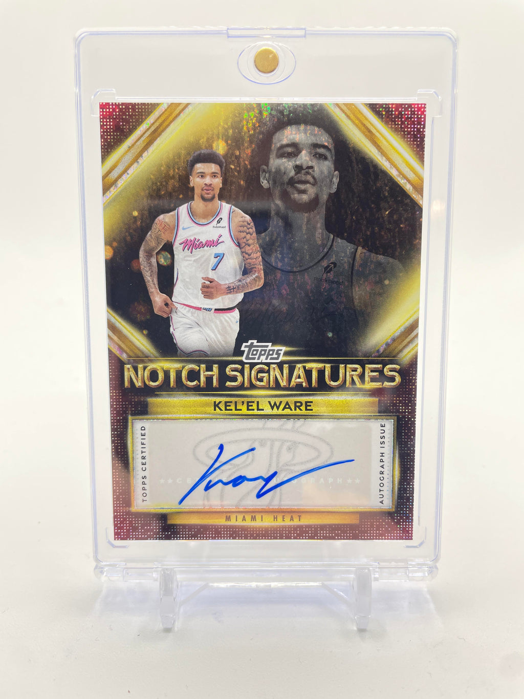 2025-26 Topps Notch Signatures Kel'El Ware Auto #TNS-AR