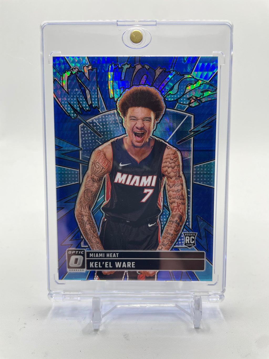 2024-25 Donruss Optic Kel'El Ware My House Blue Prizm Rookie /175 #11