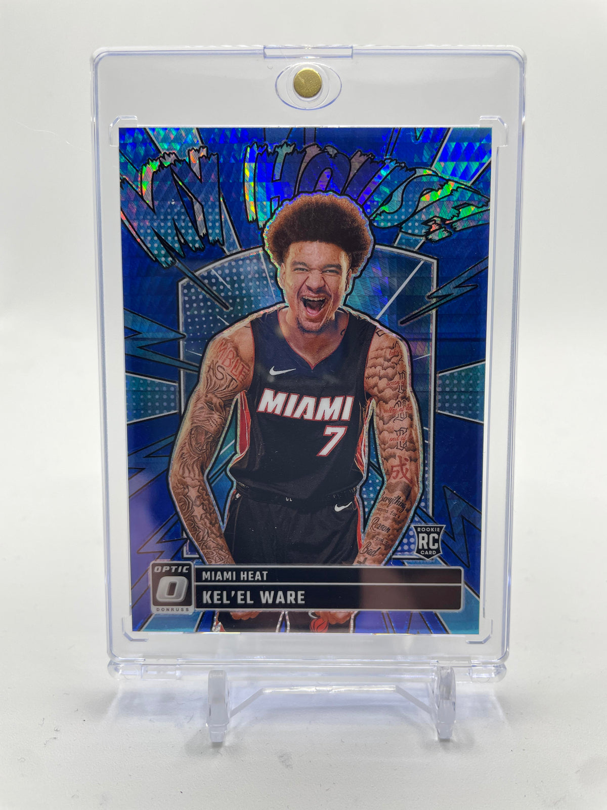 2024-25 Donruss Optic Kel'El Ware My House Blue Prizm Rookie /175 #11