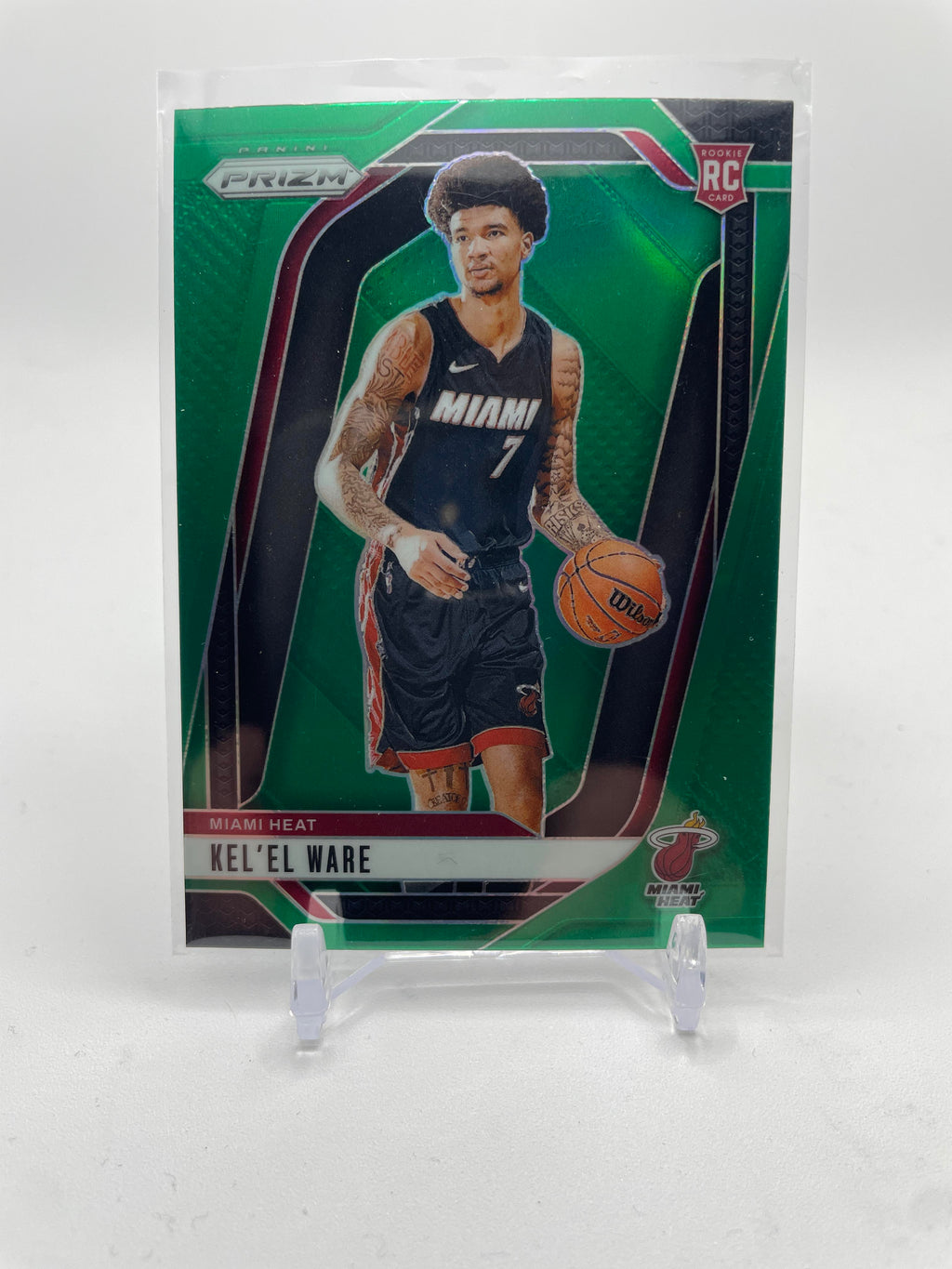 2024-25 Panini Prizm Kel'El Ware Green Prizm Rookie #248
