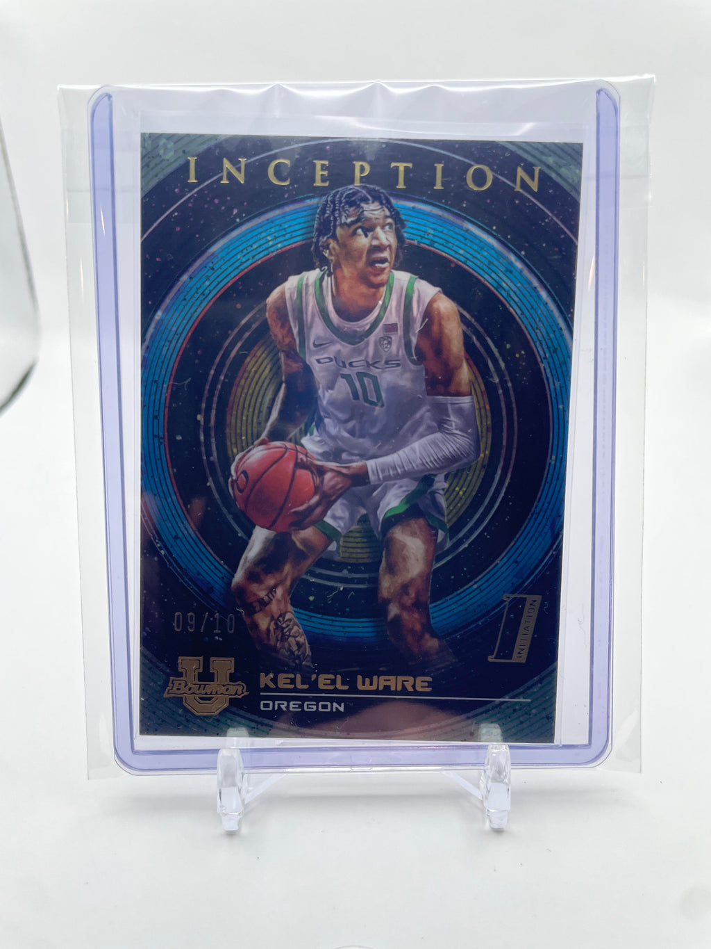 2022-23 Bowman U Inception Kel'El Ware Black Foil Rookie /10