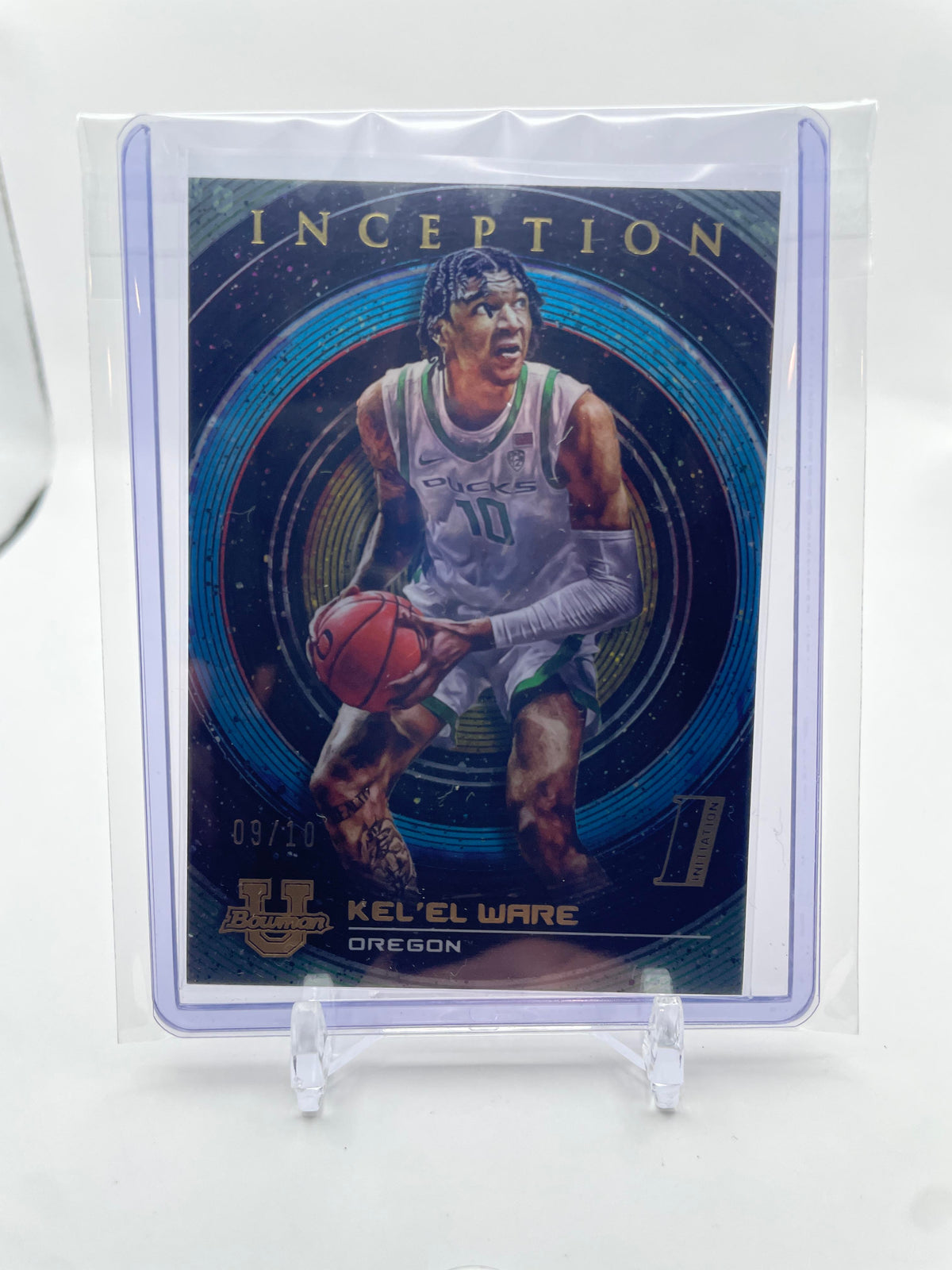 2022-23 Bowman U Inception Kel'El Ware Black Foil Rookie /10