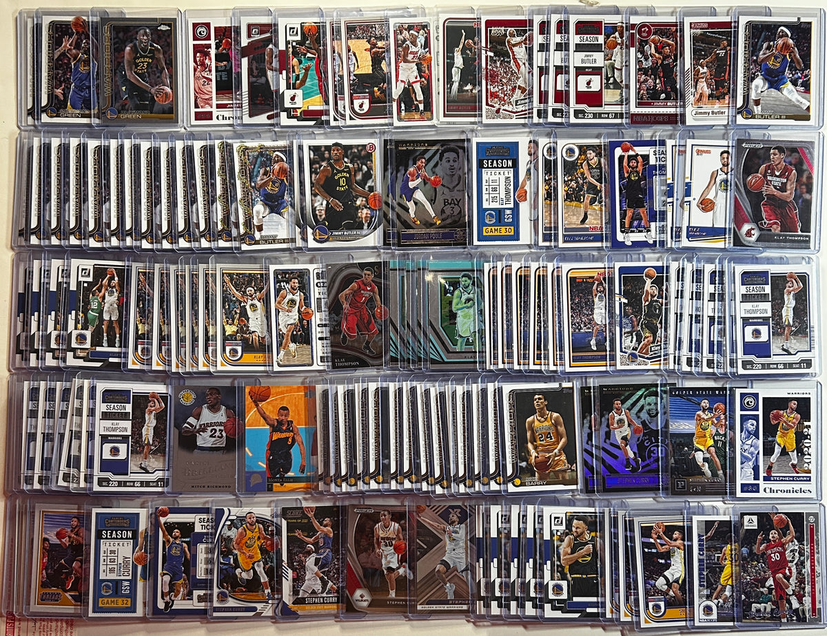 2020-2025 Panini Golden State Warriors Base + SP + Insert Lot (x233)