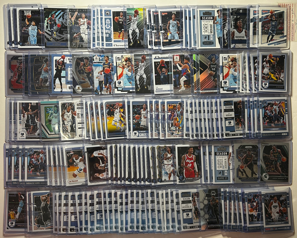 2020-2025 Panini Memphis Grizzlies Base + SP + Insert Lot (x269)