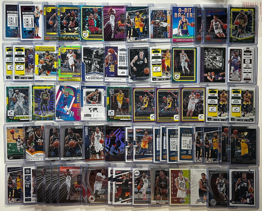 2020-2025 Panini Utah Jazz Base + SP + Insert Lot (x147)