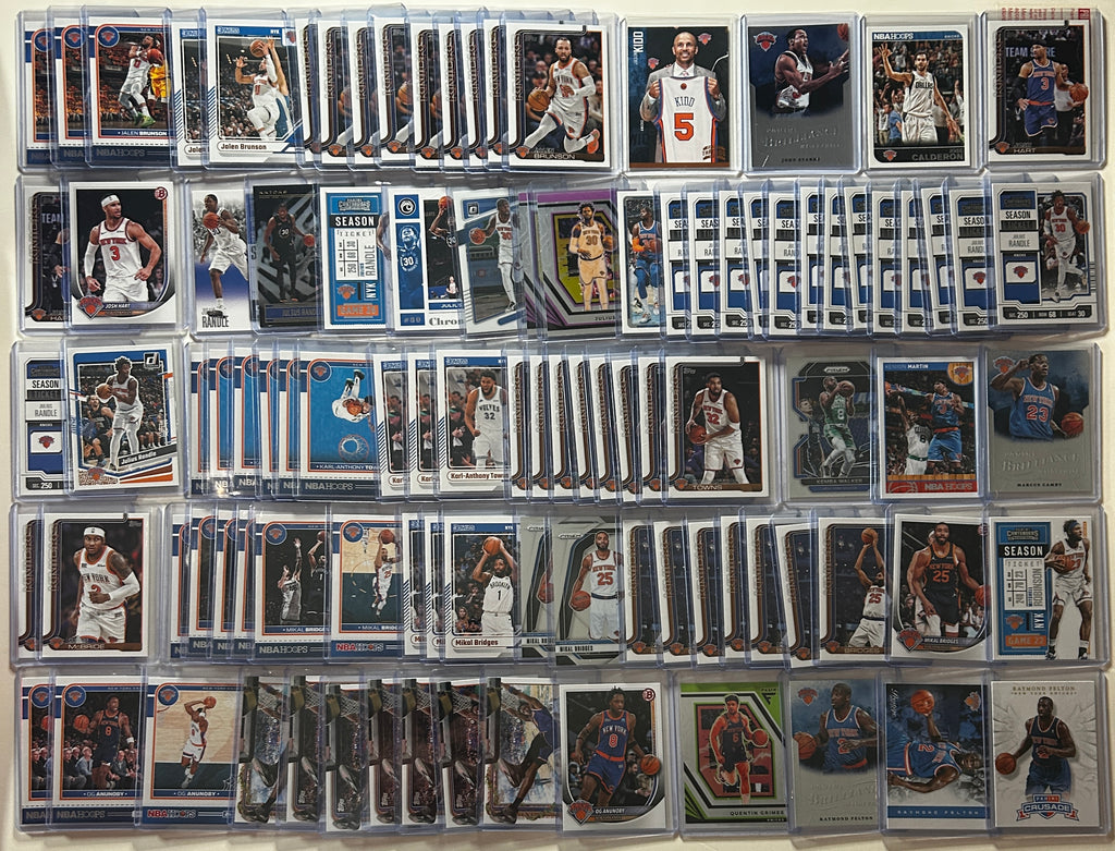 2020-2025 Panini New York Knicks Base + SP + Insert Lot (x210)