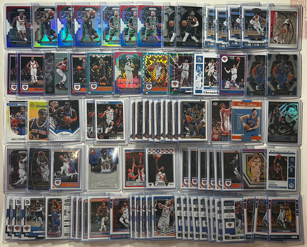 2020-2025 Panini New York Knicks Base + SP + Insert Lot (x210)