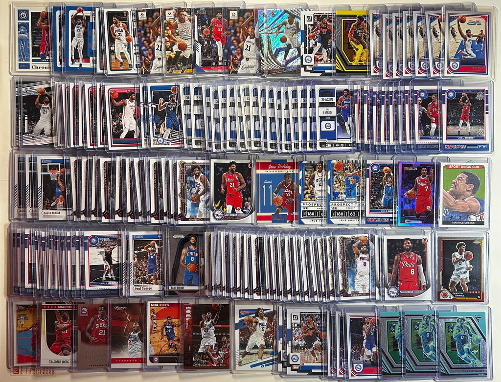 2020-2025 Panini Philadelphia 76ers Base + SP + Insert Lot (x325)