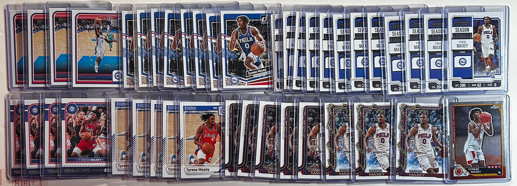 2020-2025 Panini Philadelphia 76ers Base + SP + Insert Lot (x325)
