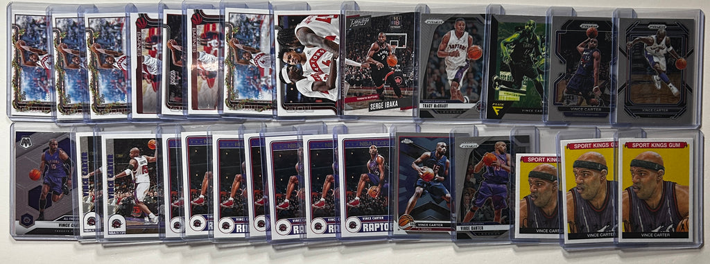 2020-2025 Panini Toronto Raptors Base + SP + Insert Lot (x203)