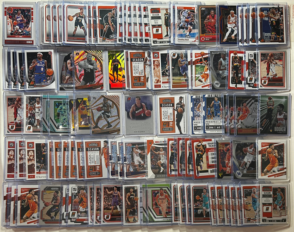 2020-2025 Panini Phoenix Suns Base + SP + Insert Lot (x217)