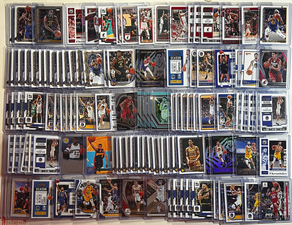 2020-2025 Panini Golden State Warriors Base + SP + Insert Lot (x233)
