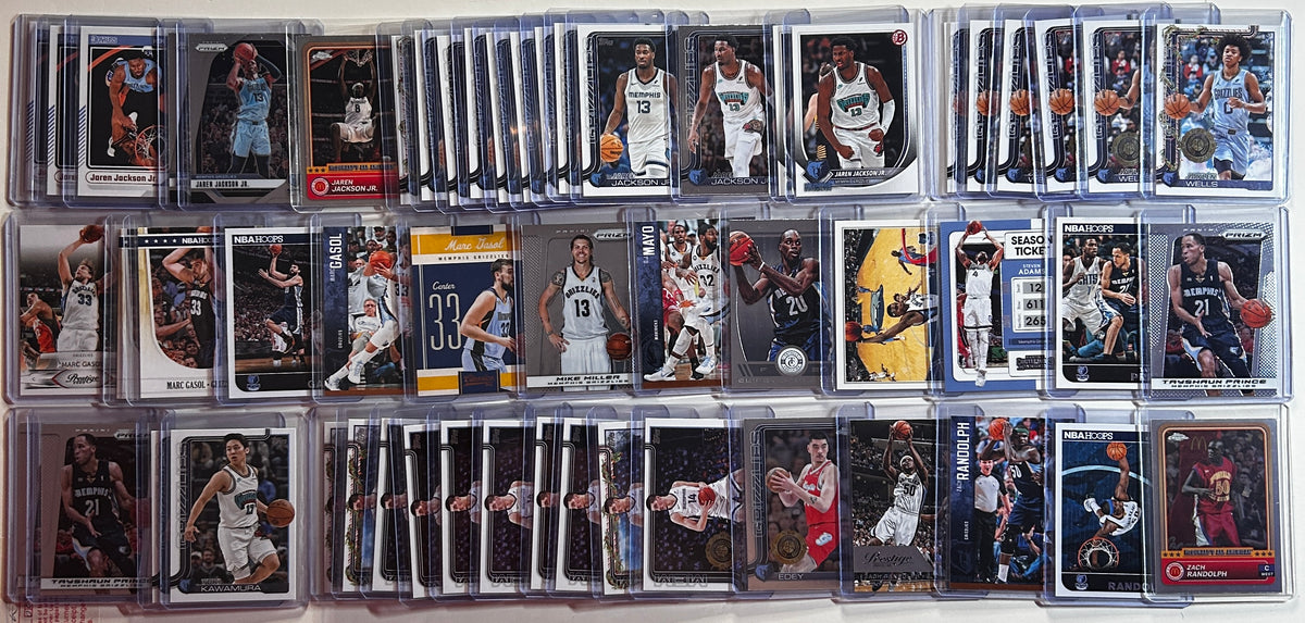 2020-2025 Panini Memphis Grizzlies Base + SP + Insert Lot (x269)
